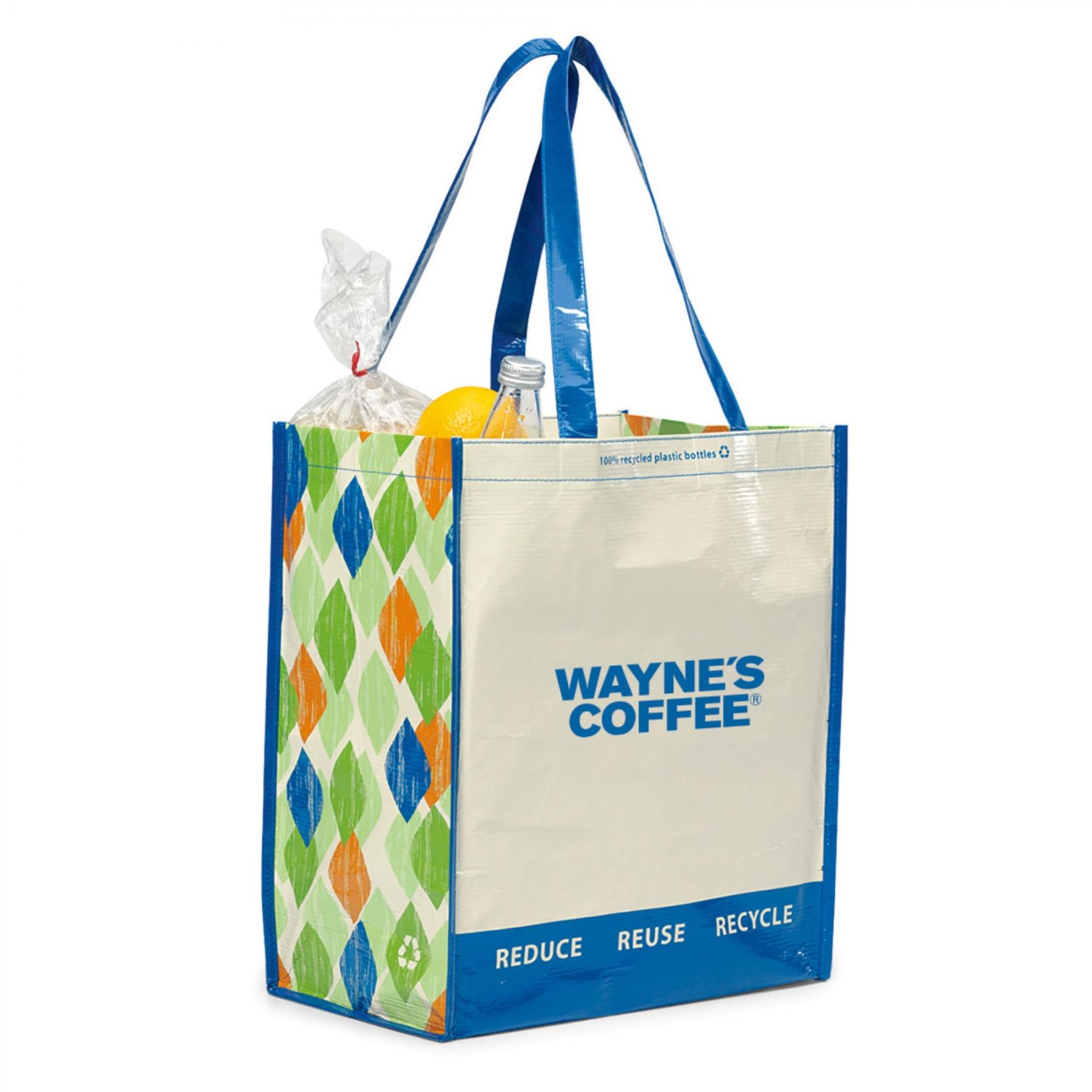 Laminated 100% Recycled Shopper